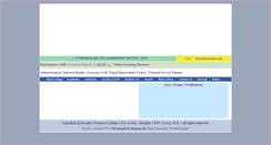 Desktop Screenshot of hooghlywomenscollege.org